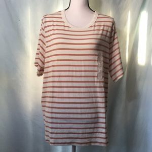 A New Day Brown Stripe T-Shirt